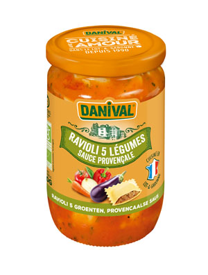 Danival Ravioli aux légumes bio 670g 